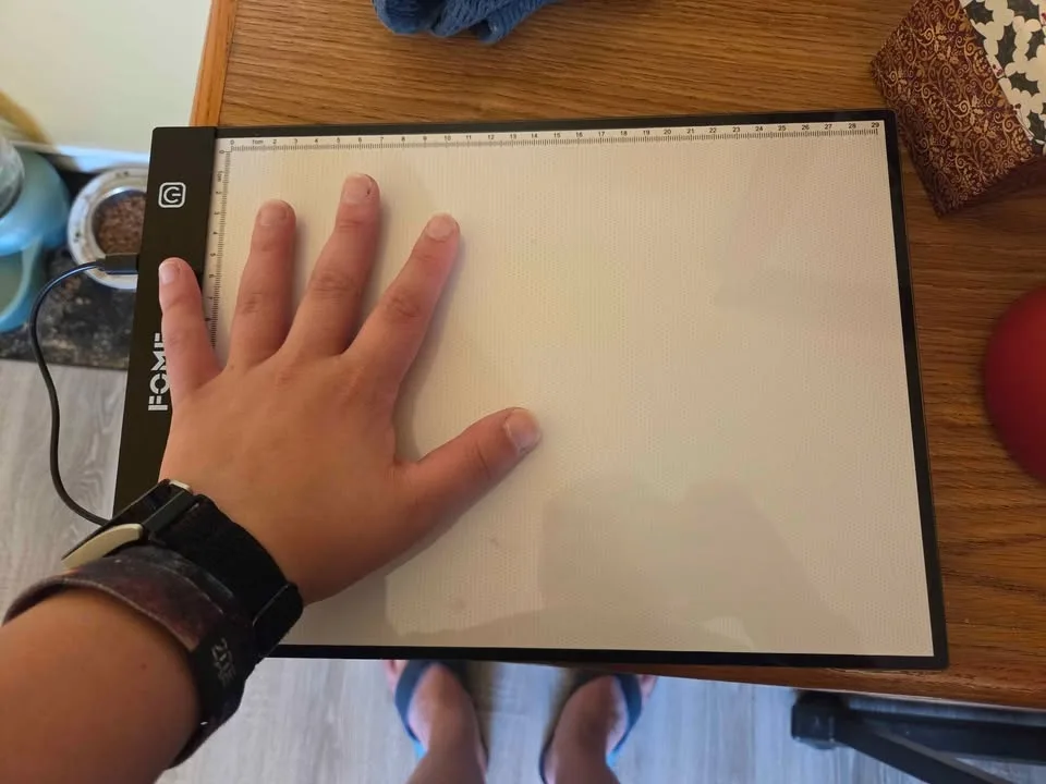 Portable Light Table image indicator(2)