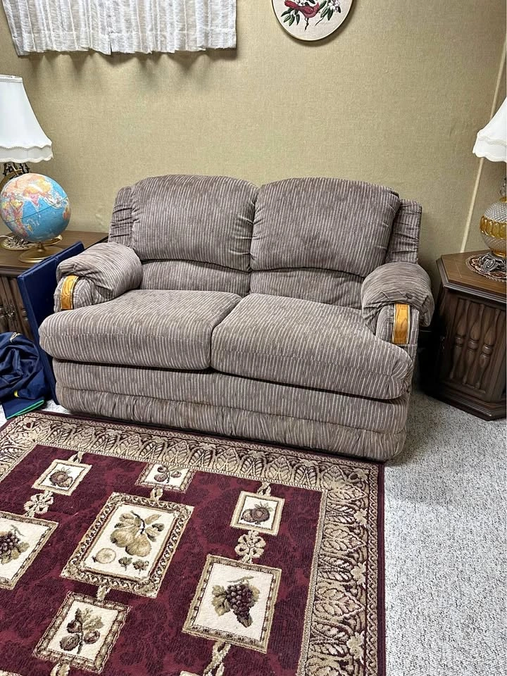 Couch, love seat and recliner