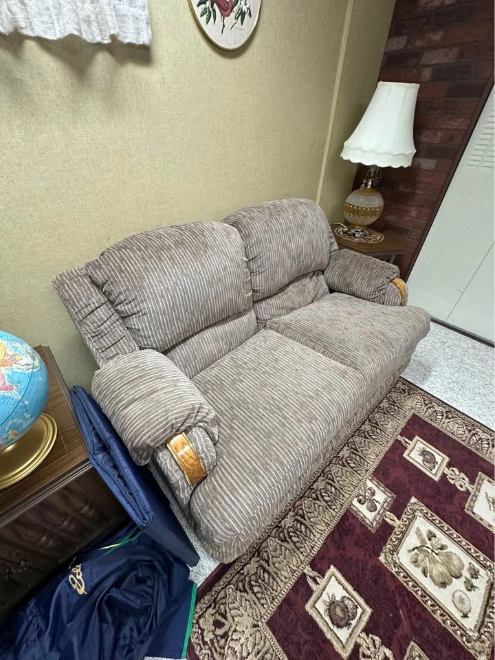 Couch, love seat and recliner - photo 2