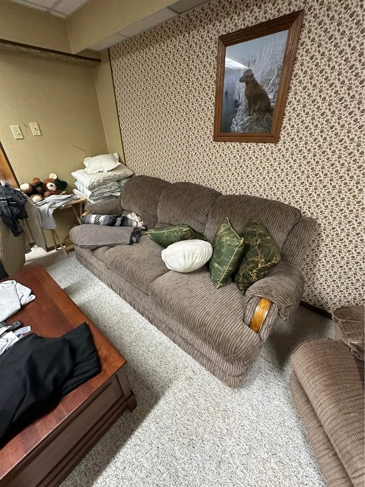 Couch, love seat and recliner - photo 3