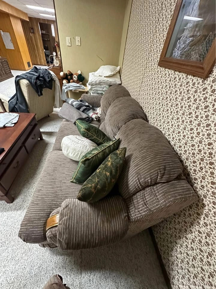Couch, love seat and recliner - photo 4