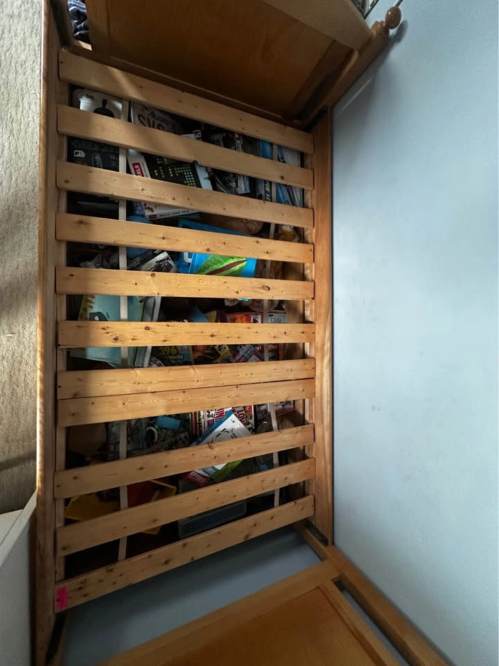 Solid wood twin bed frame (SELL TODAY) - photo 2