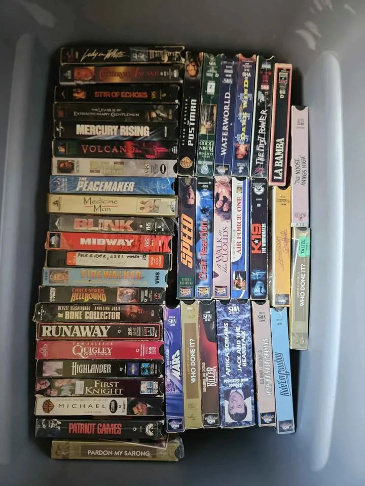Huge lot of VHS image indicator(4)