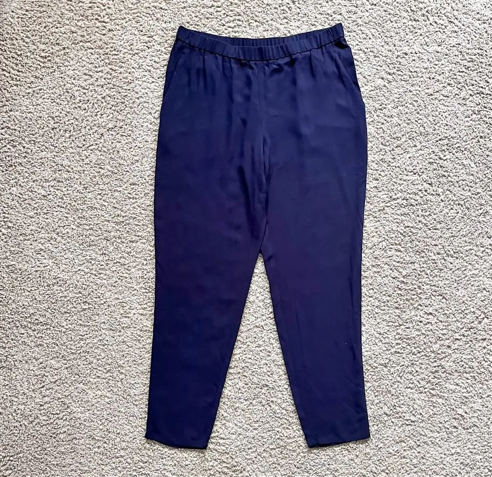 Eileen Fisher Silk Pants Size Medium