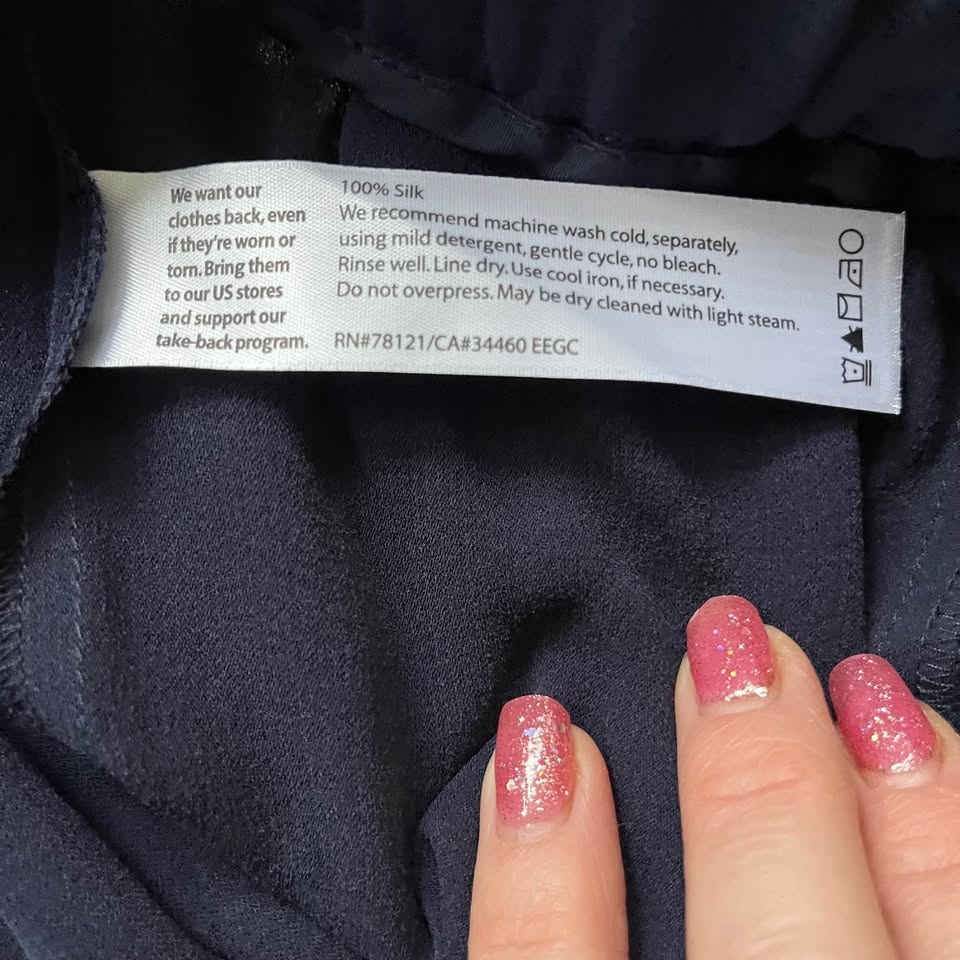 Eileen Fisher Silk Pants Size Medium - photo 5