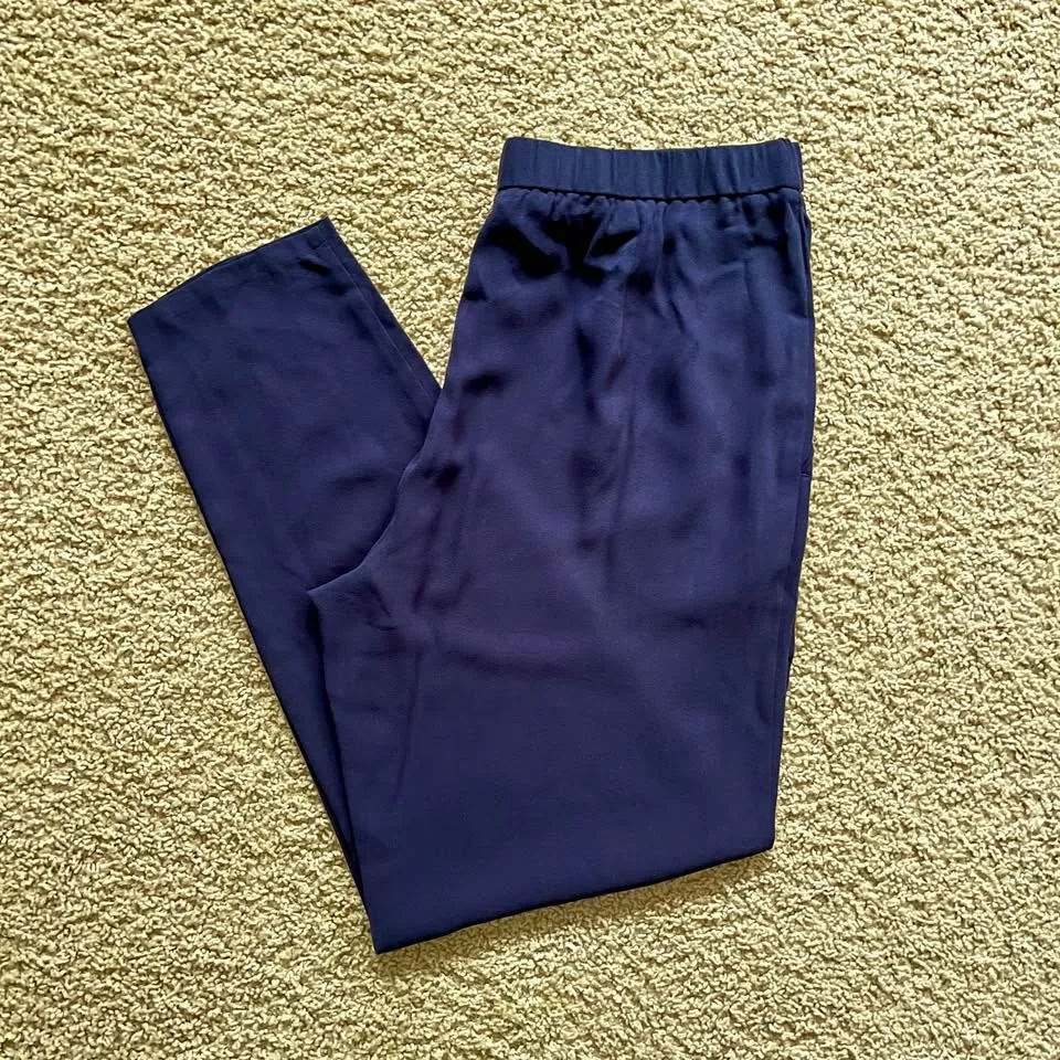 Eileen Fisher Silk Pants Size Medium image indicator(9)