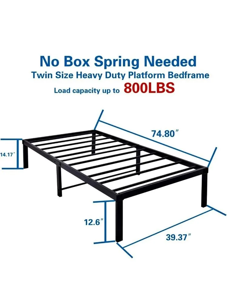 NEW Twin Bed with footboard