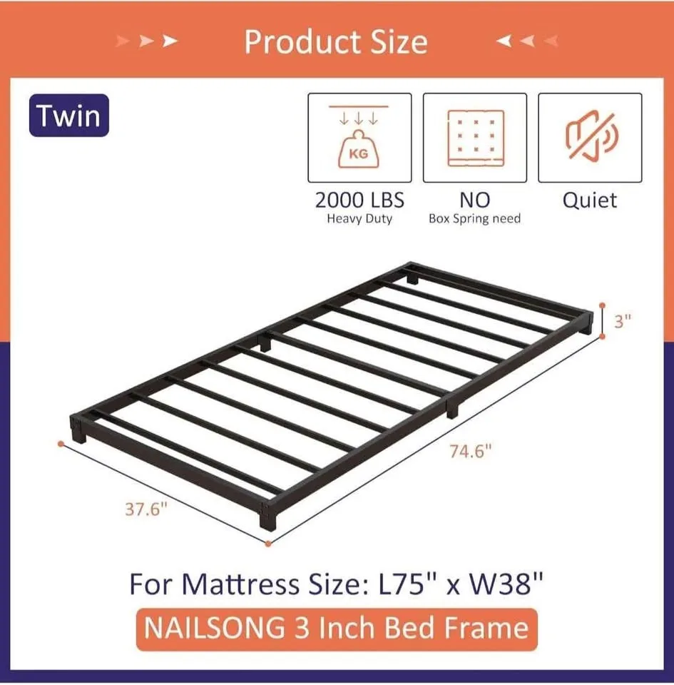 NEW Twin bed frame image indicator(2)