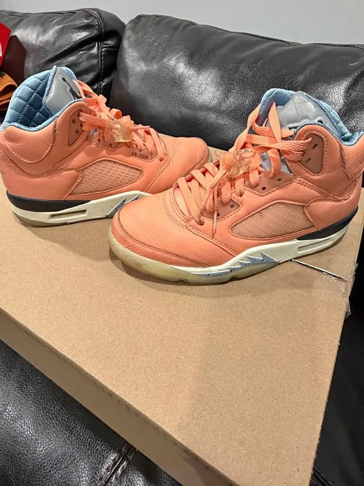 Jordan 5 retro DJ KHALED we the best crimson bliss youth 6.5