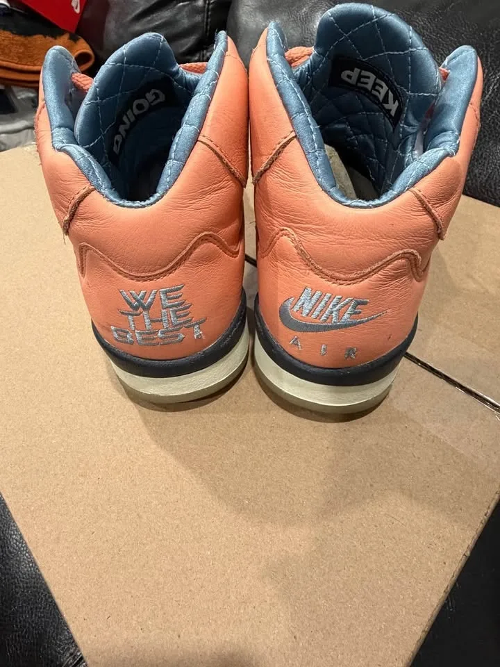 Jordan 5 retro DJ KHALED we the best crimson bliss youth 6.5 image indicator(2)