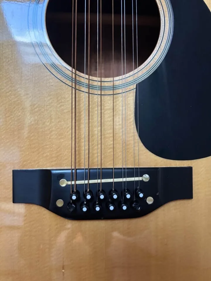 1976 Takamine F-385 Natural 12 String Acoustic Guitar Natural image indicator(7)