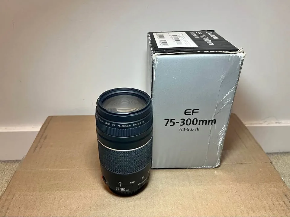 Canon EF 75-300mm f/4-5.6 mark III