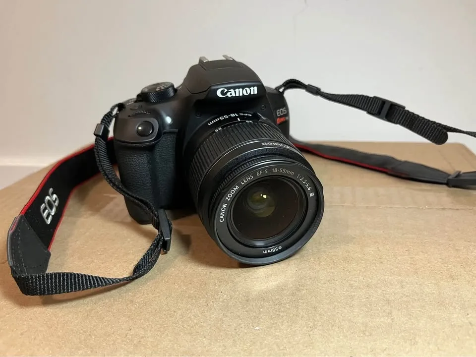 Canon Rebel T6+ kits lens + Canon EF 75-300 + canon bag image indicator(2)