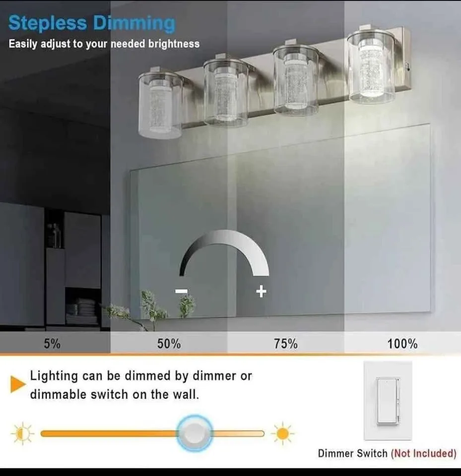 Vanity light image indicator(6)