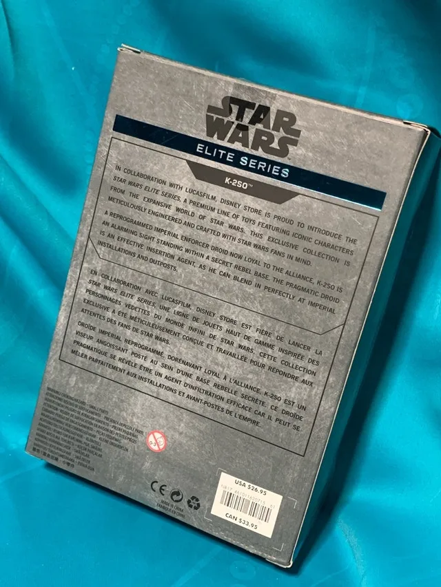 Disney Store Star Wars Elite Series Die-Cast figure K-2SO image indicator(2)