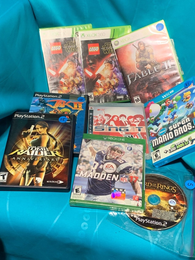Assorted Video Games