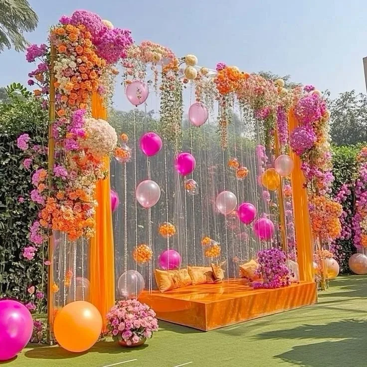 Mehendi, Haldi, decoration, Wedding Decoration