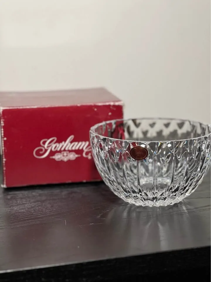 Gorham Crystal Brilliance Collection bowl 6" image indicator(6)