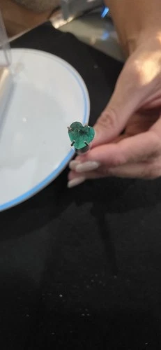 Colombian Heart Emerald Gemstone - photo 5