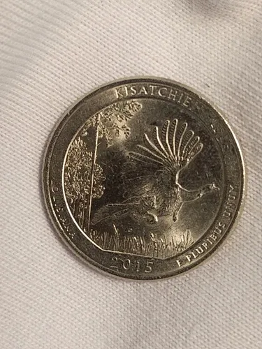 🇺🇸 US Quarter coin, American 25 cents, Kisatchie National Forest image indicator(6)