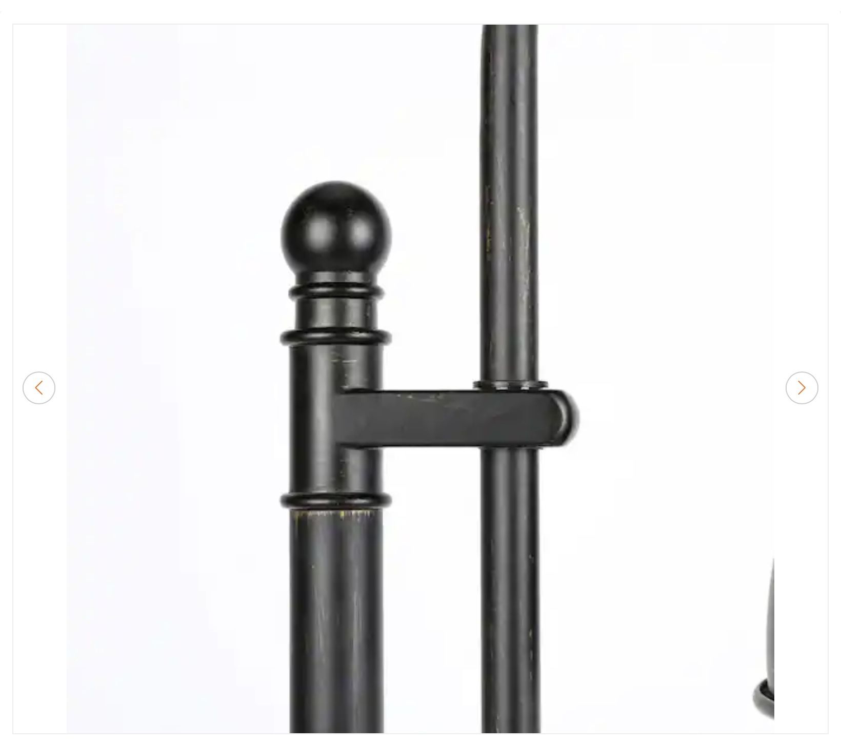 65 in. Adjustable Aged Bronze Industrial Floor Lamp - New - photo 3