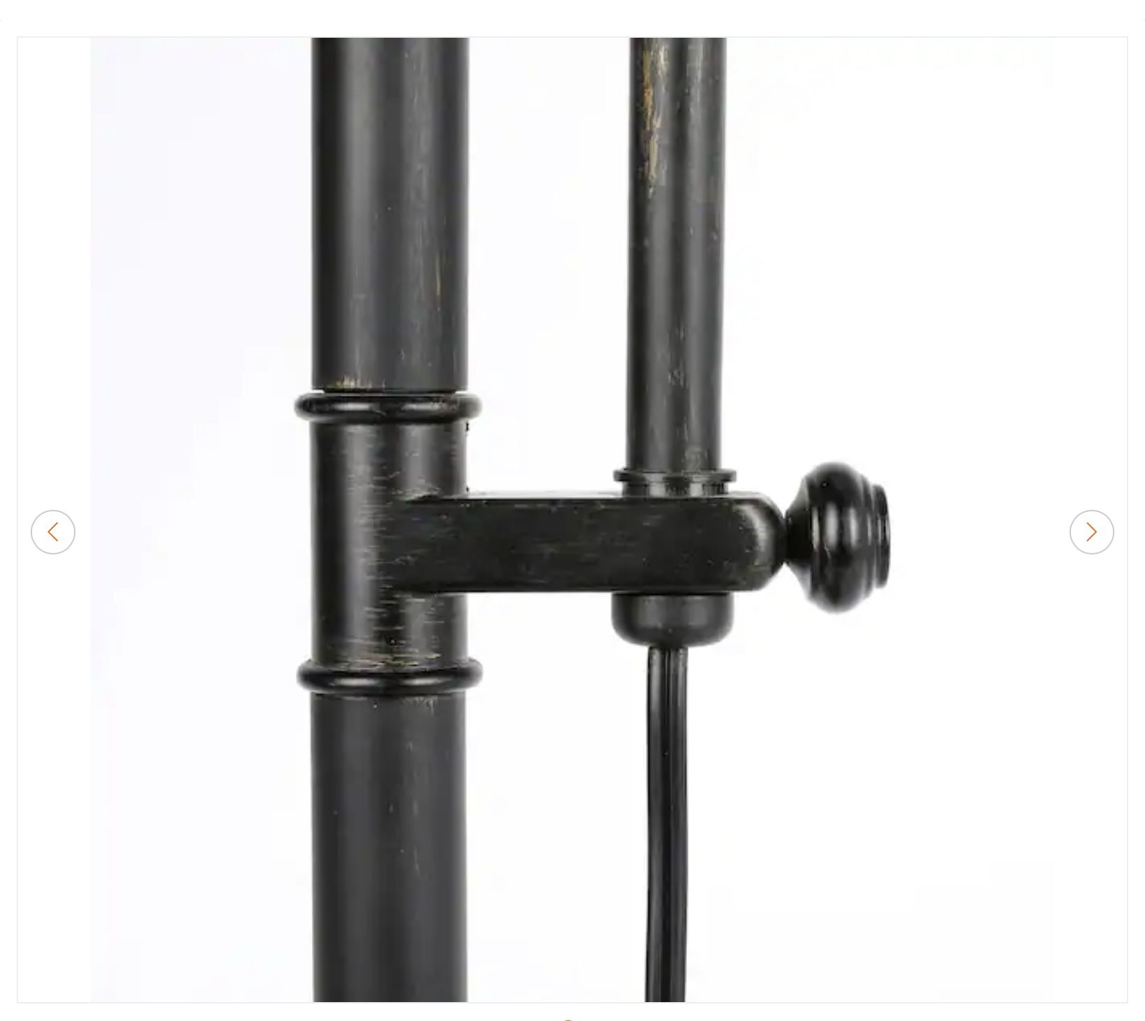 65 in. Adjustable Aged Bronze Industrial Floor Lamp - New - photo 4