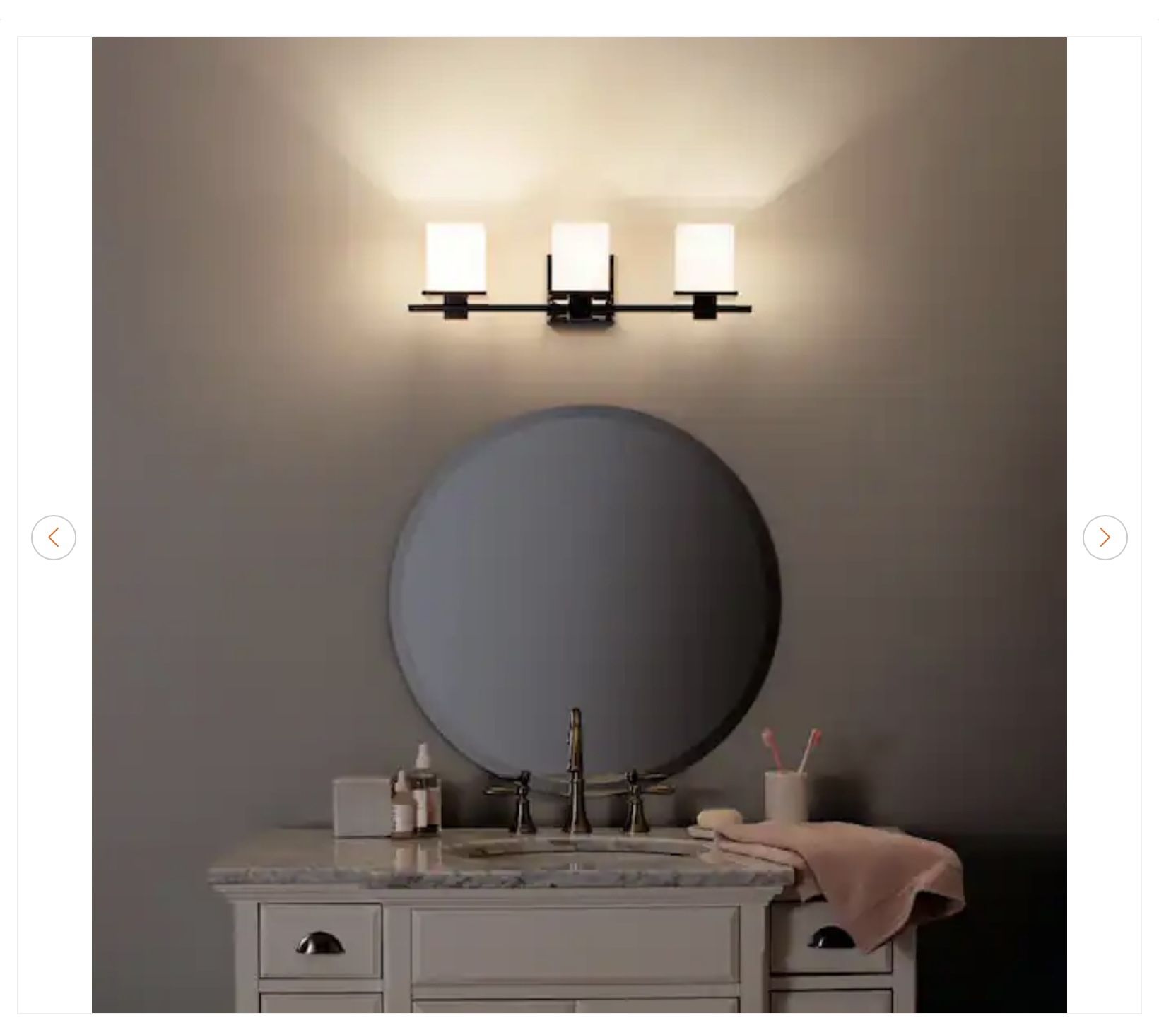 KICHLER Tully 24 in. 3-Light Bathroom Vanity Light - New - photo 3