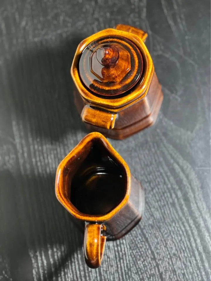 Vintage Pfaltzgraff Cream and Sugar Set image indicator(3)