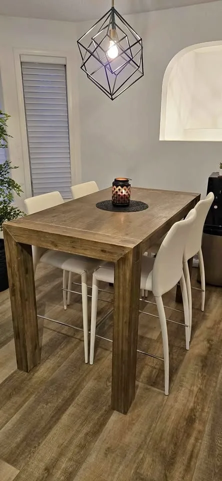 High Top Kitchen Set - Six Chairs