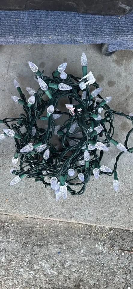 Christmas Light 3x 25ft with clips image indicator(3)