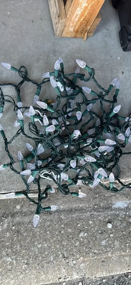 Christmas Light 3x 25ft with clips image indicator(5)