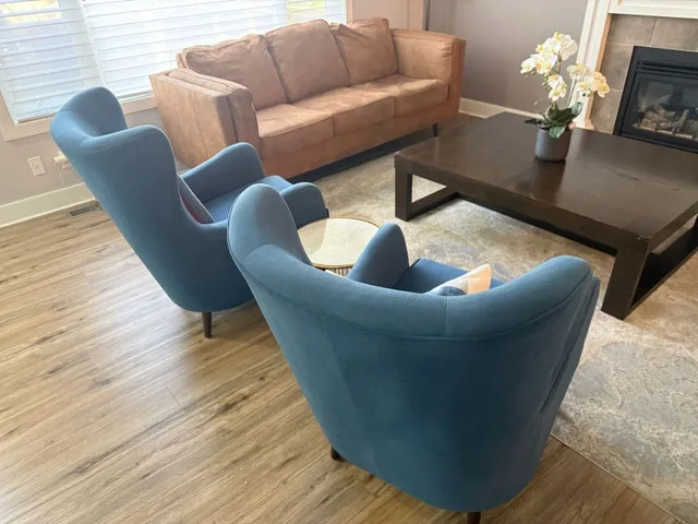 Ikea single seater accent chairs - 2 piece