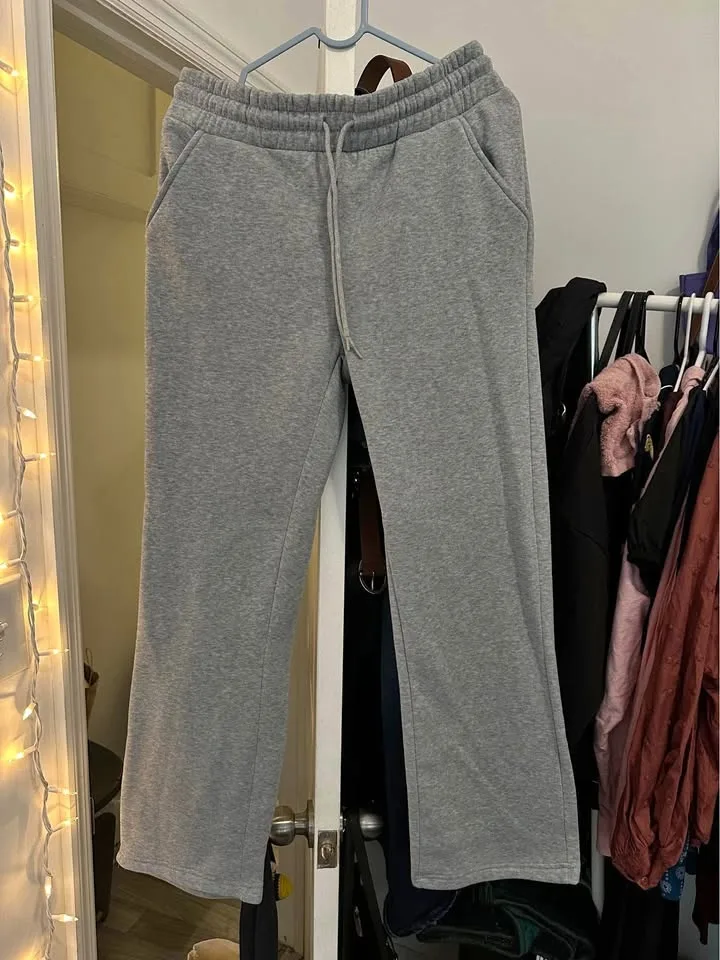 New fleece-liked sweatpants