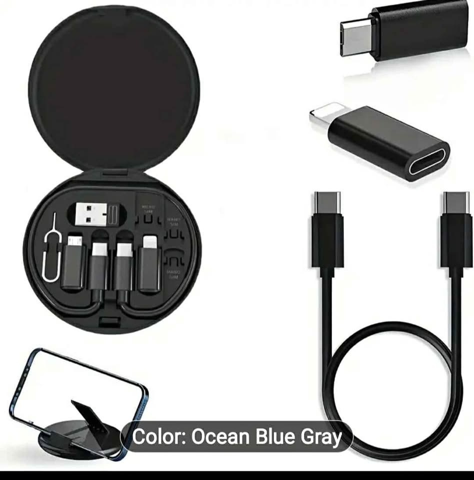 NEW Multi-Device USB Charging Adapter Cable Kit