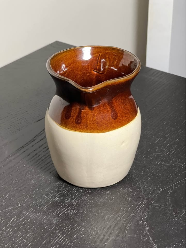 RRP Co. Roseville Ohio USA Stoneware Pottery Pitcher - photo 3