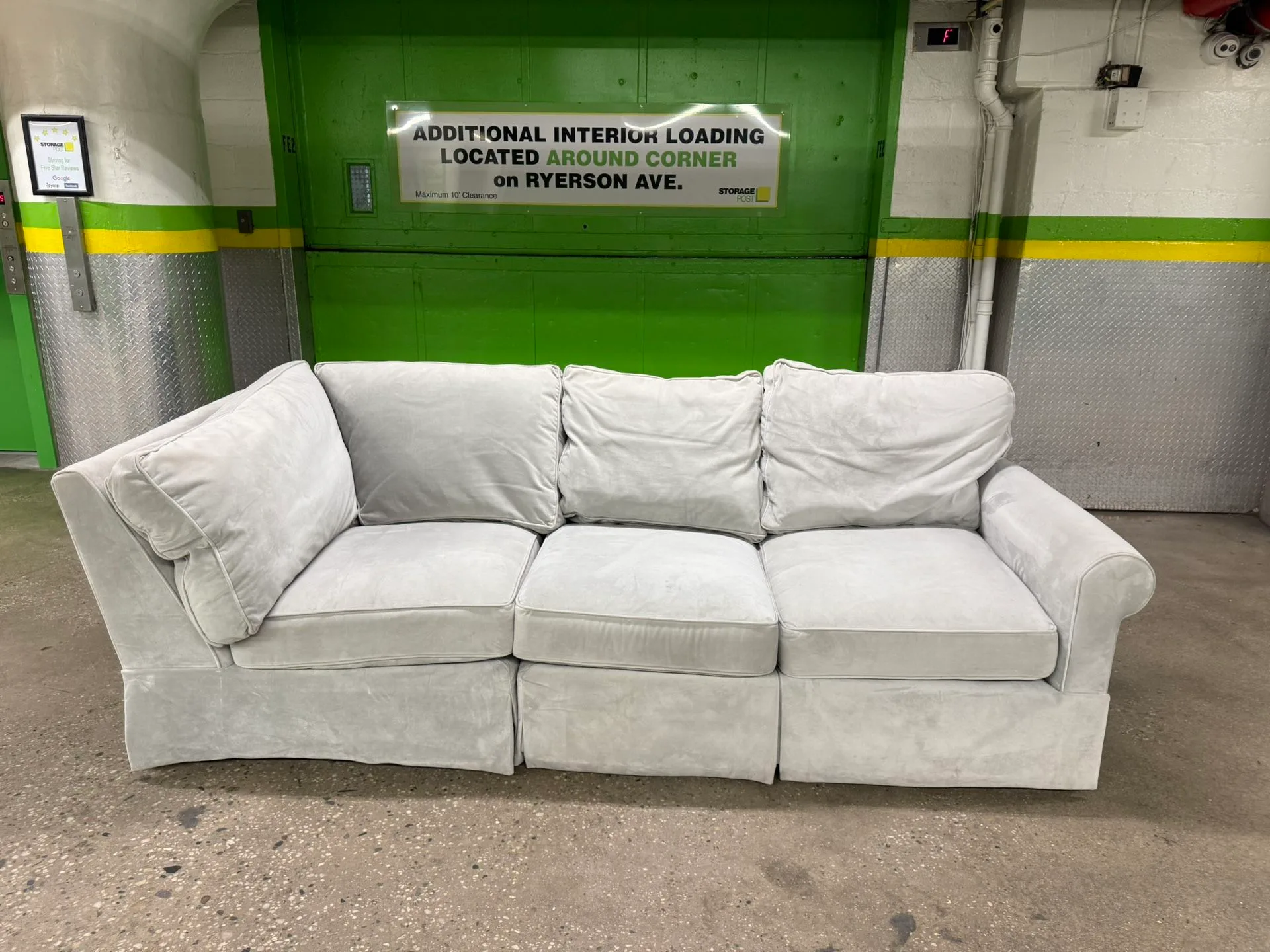 Arhaus High-Quality Slipcover Sofa - FREE DELIVERY