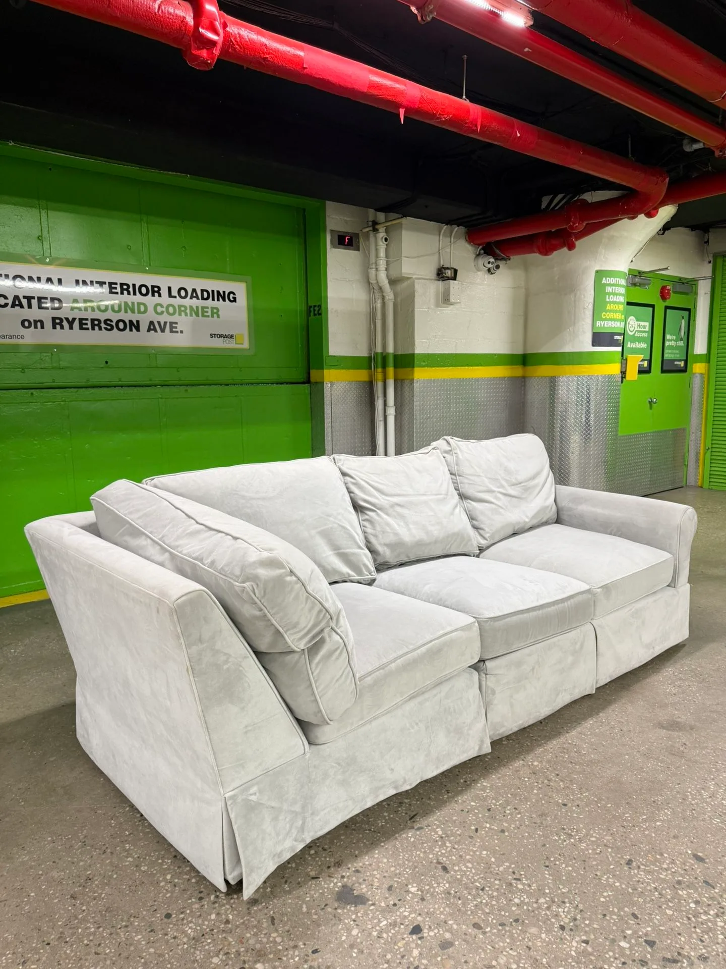 Arhaus High-Quality Slipcover Sofa - FREE DELIVERY image indicator(2)