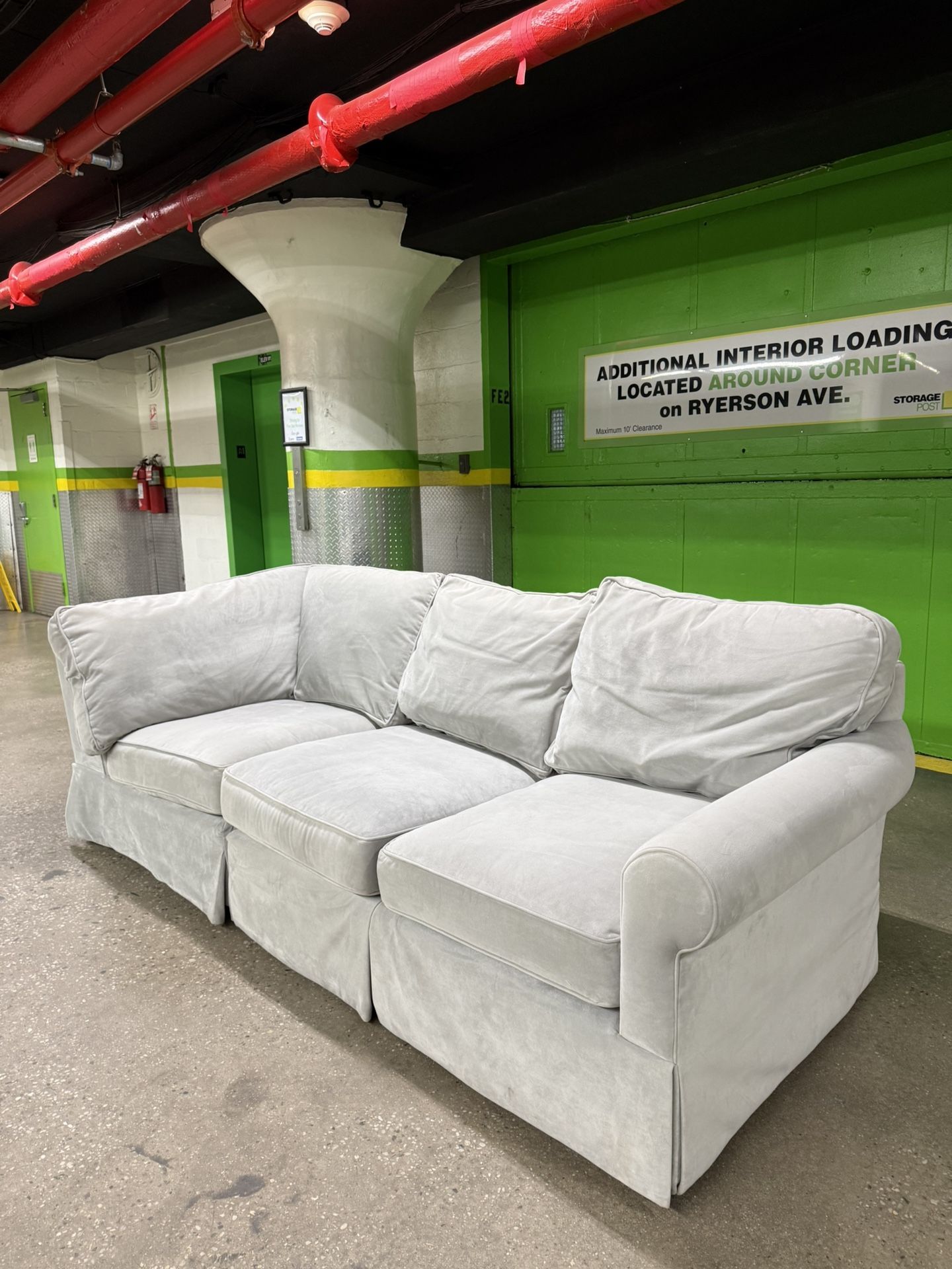 Arhaus High-Quality Slipcover Sofa - FREE DELIVERY - photo 3