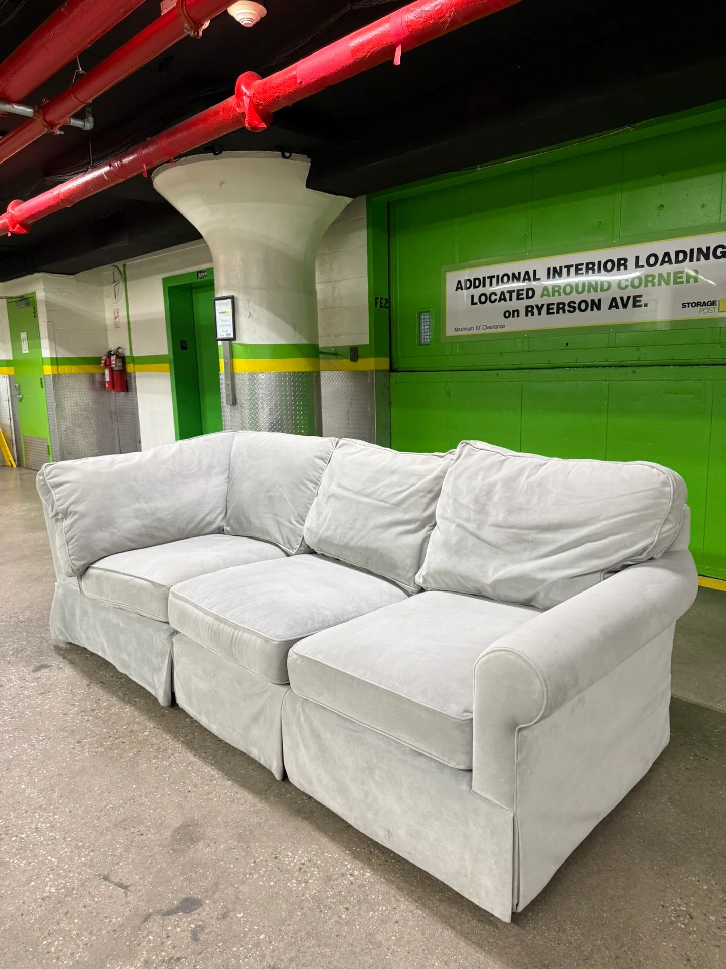 Arhaus High-Quality Slipcover Sofa - FREE DELIVERY image indicator(3)