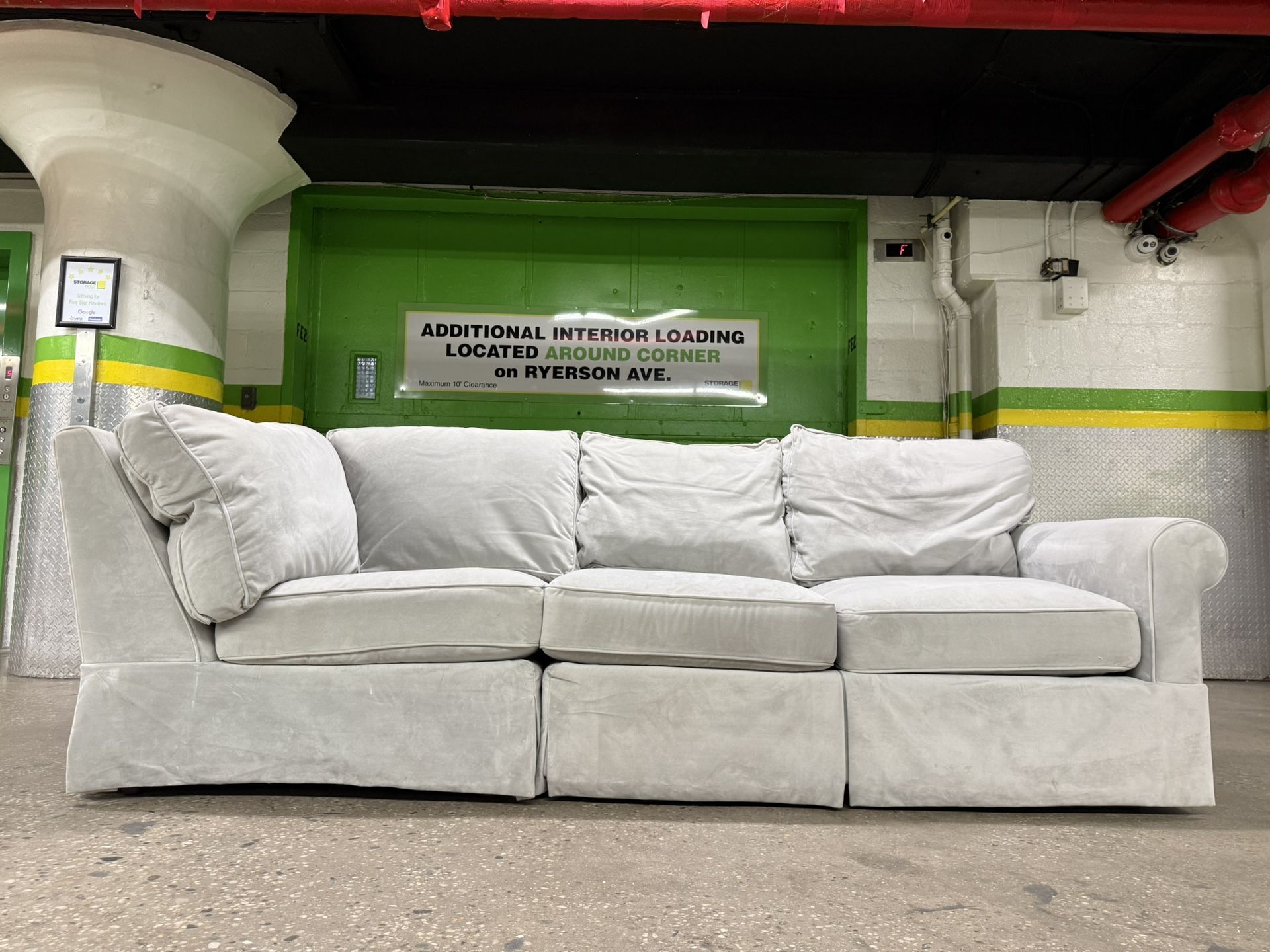Arhaus High-Quality Slipcover Sofa - FREE DELIVERY - photo 4