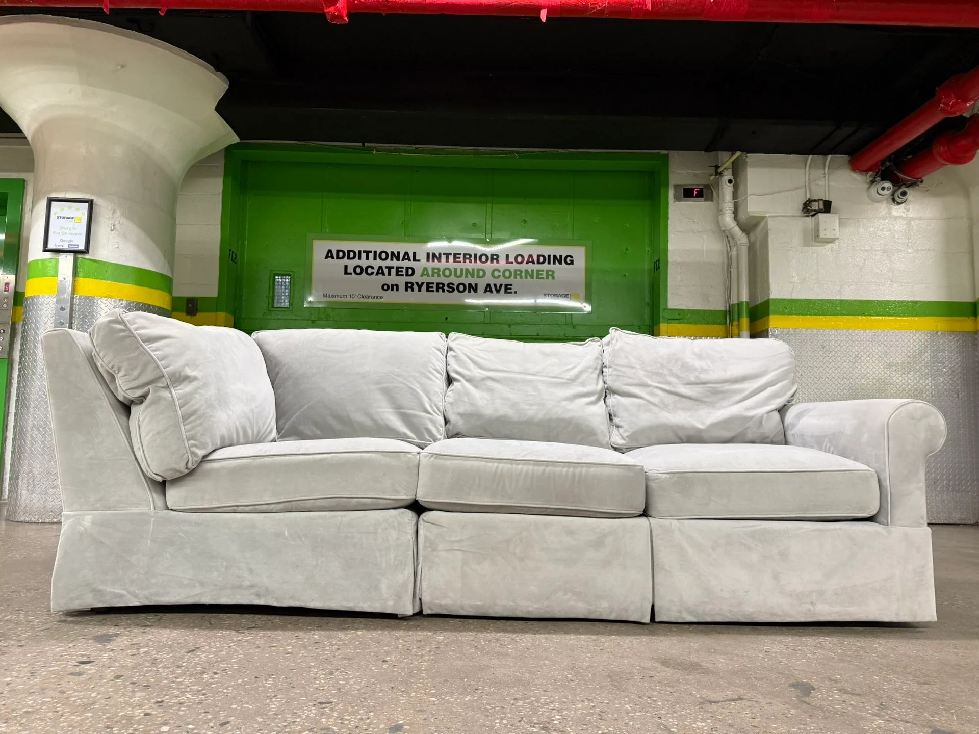 Arhaus High-Quality Slipcover Sofa - FREE DELIVERY image indicator(4)