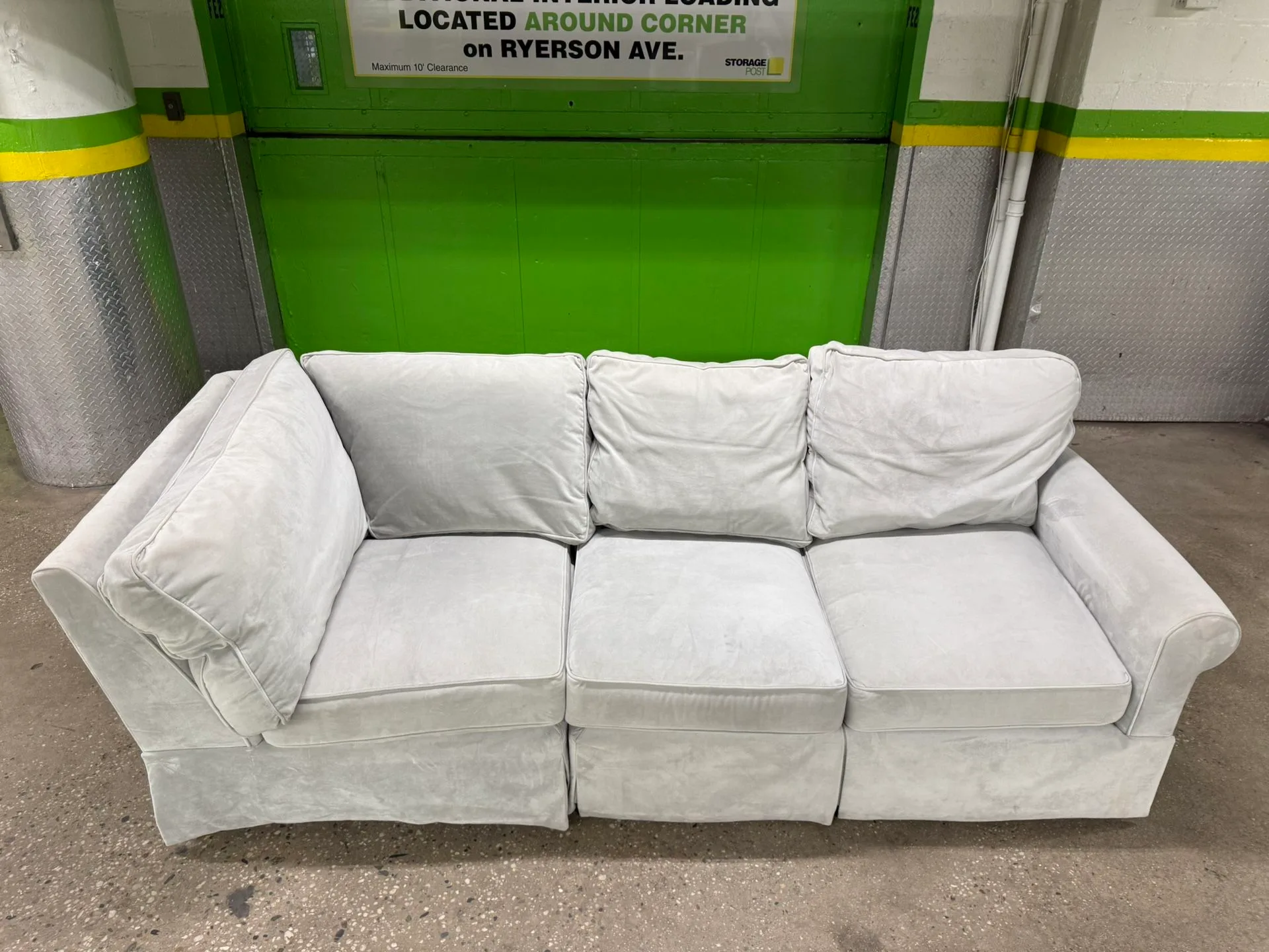 Arhaus High-Quality Slipcover Sofa - FREE DELIVERY image indicator(5)