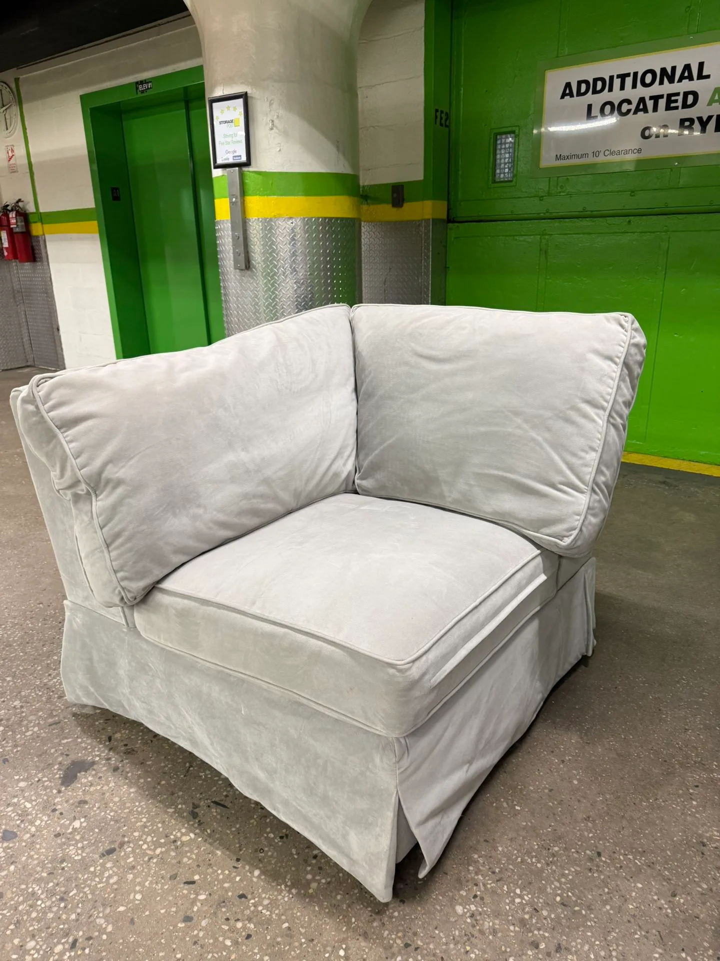 Arhaus High-Quality Slipcover Sofa - FREE DELIVERY image indicator(7)