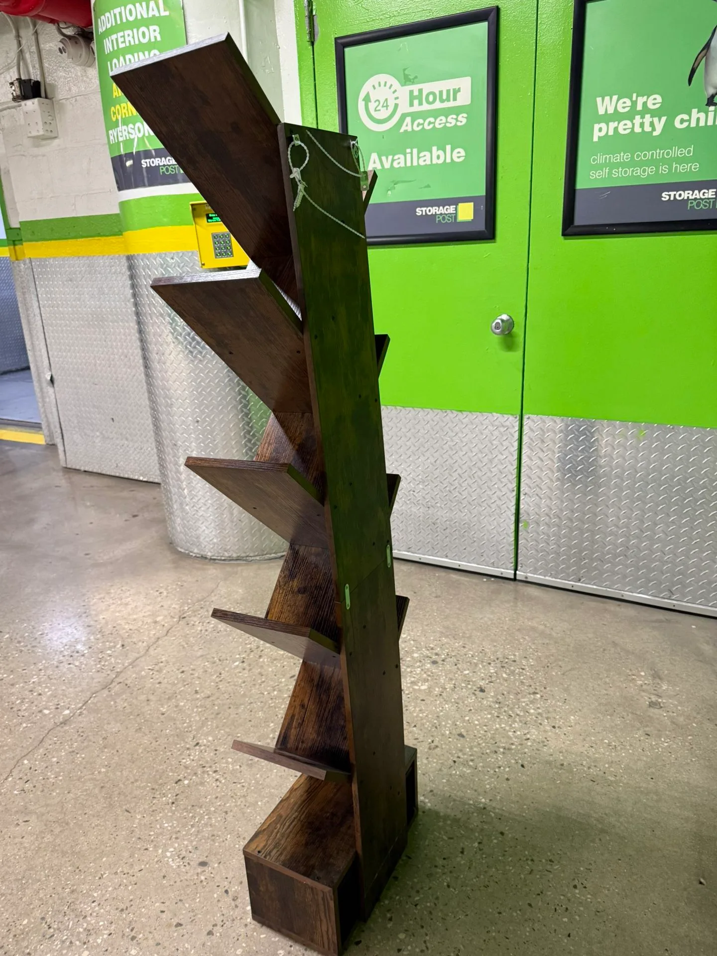 Tree Bookshelf with Drawer 9-Tier image indicator(3)