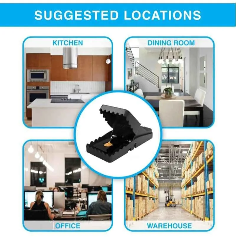 NEW 6-Pack Mouse Snap Traps image indicator(5)