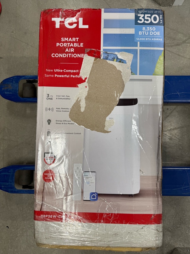 TCL SMART PORTABLE AC WITH REMOTE - photo 2