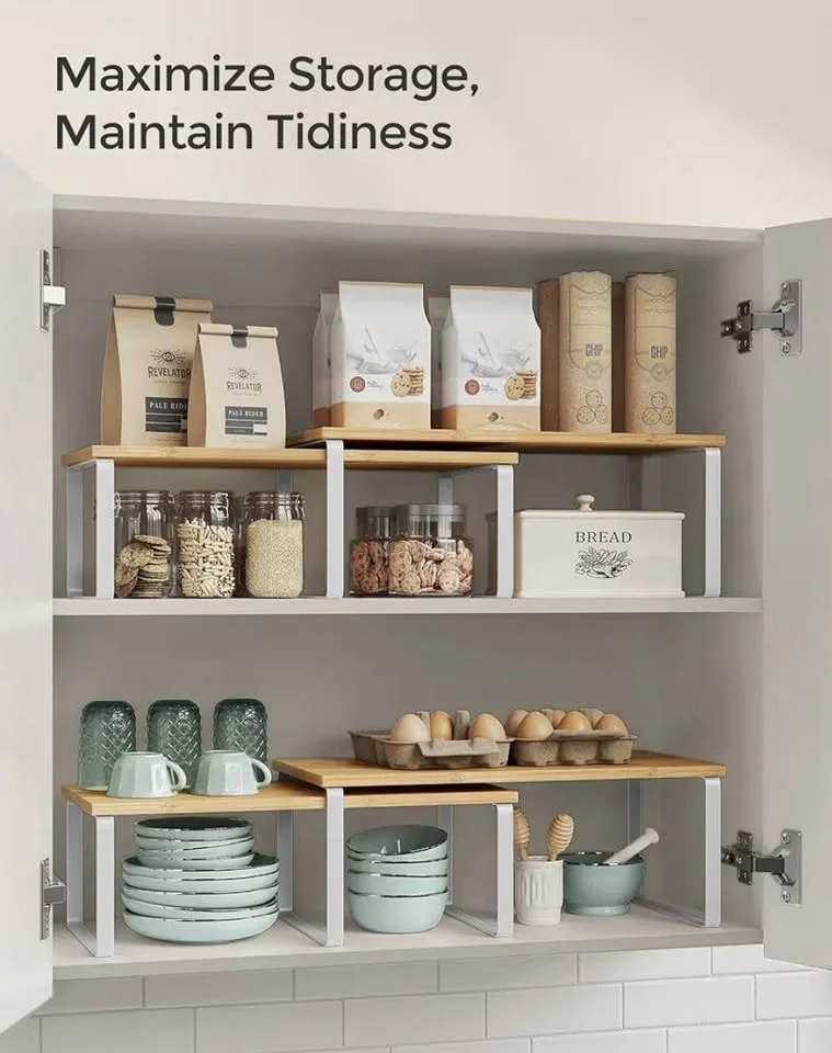 Cabinet Organizer Shelf Set – Brand New (Set of 2) image indicator(4)