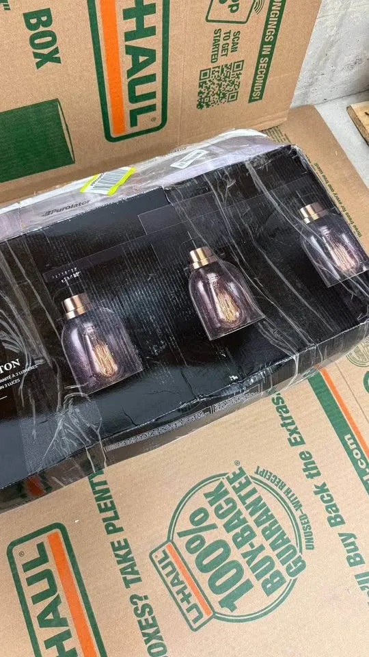 🖤 Globe Electric 3-Light Vanity Light – Matte Black image indicator(6)