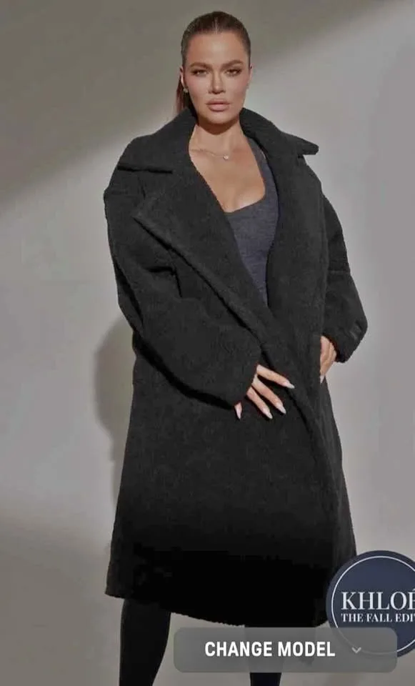 Winter teddy coat fabletics