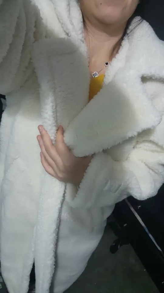 Winter teddy coat fabletics image indicator(5)